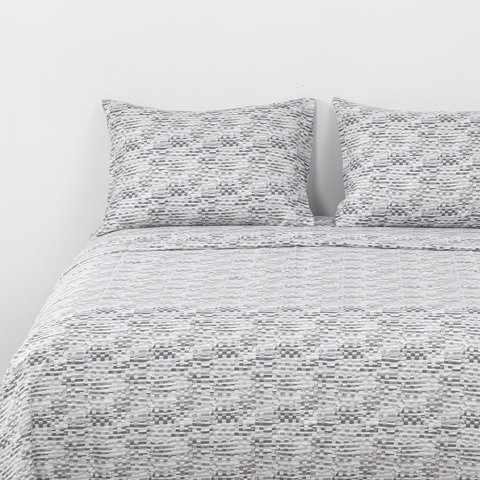 Dib - Sabanas Microfibra 2 Plazas Ladrillo Gris