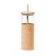 thumbnail image 1 of Vaso Vidrio Bombilla Tapa Bambú Tromury 520 Ml, 1 of 3