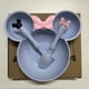 thumbnail image 1 of Set Of 3 Butterfly Bowls For Children, 4-Section Lightweight And Durable Meal Set With Separated Compartments For Toddlers And Infants, Dishwasher Safe And BPA-Free, Suitable For Kids, Toddlers, And A, 1 of 3