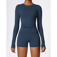 Flix Spa - Polera Slim Fit Manga Larga Mujer Silueta Modeladora