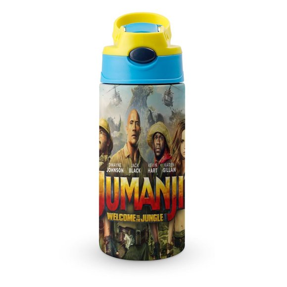 Botella de Agua Jumanji Pop Top Azul 12 oz