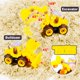 thumbnail image 3 of Set de juego para niños Sensory Bin Carolart Construction Tractor Sand, 3 of 7