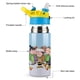 thumbnail image 3 of Las Estrellas de Charlie Brown Botella de Agua con Tapa Pop Top de Un Toque, Acero Inoxidable, a Prueba de Fugas, para Deportes, Botella Infantil azul 12 oz, 3 of 6