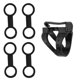 thumbnail image 3 of 5 Piezas Scuba Dive Snorkeling Máscara Silicona Snorkel Keeper Clip Retainer, 3 of 3