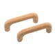 thumbnail image 1 of Tirador para cama Bath & Beyond, mango de teca de 9,2 cm, paquete de 2, 1 of 4