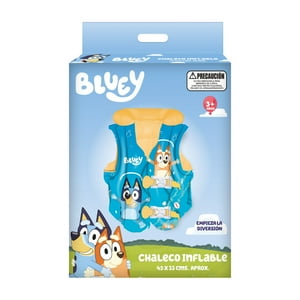 Chaleco Ajustable Inflable Bluey