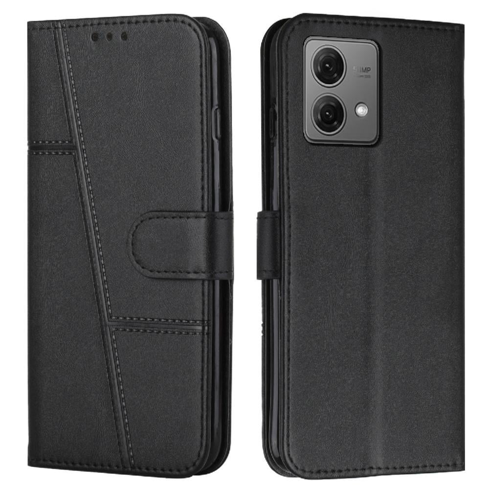 Foxdock - Funda Flip Para Moto G84 – Carcasa Delgada Y Resistente A Impactos Con Soporte Para Uso Diario Y Profesional