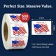 thumbnail image 3 of Etiquetas Safety Supply Mart 7,6 cm x 5 cm 500/rollo, 3 of 6