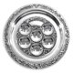 thumbnail image 5 of Plato para seder de Pascua, Ner Mitzvah, chapado en plata, 30 cm, 5 of 6