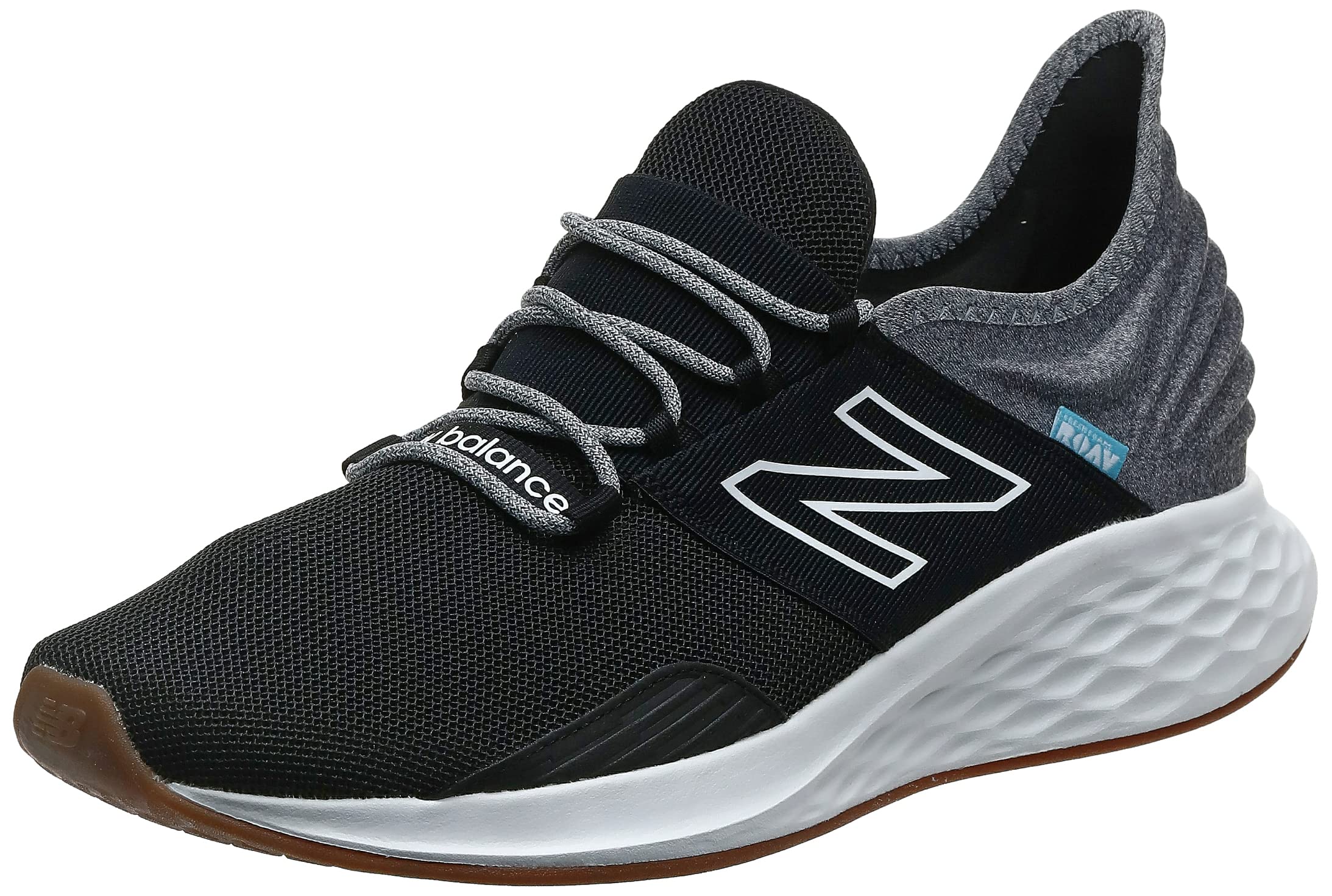 Zapatilla New Balance Fresh Foam Roav V1 Para Hombre, Color Negro, Talla 10
