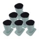thumbnail image 4 of 6 PCS Anti-rasgu?o De Pie De Alto Soporte De Gafas Escritorio Soporte De Anteojos De Plata, 4 of 5