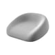thumbnail image 4 of Cojín Elevador Para Asiento De Bebé, Cojín Para Silla De Comedor Para Bebés, Bebés Y Niños Pequeños, Color Gris, 4 of 5