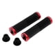 thumbnail image 1 of Pu?os De Goma Para Manillar De Bicicleta MTB Con Bloqueo En La Cubierta Antideslizante De La Barra Del Manillar Rojo, 1 of 3