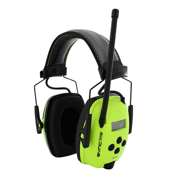 Orejeras Howard Leight Sync con Radio Amarillo/Verde