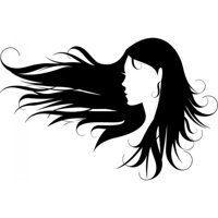 Rienda Libre Graphics - Decomural Hair Salon Hairdresser Ws-17662