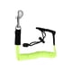 thumbnail image 4 of Canoa Kayak Paddle Leash Correa Con Mosquetón Tabla De Surf Elástica Cuerda De Surf Amarillo Verde, 4 of 5
