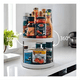 thumbnail image 4 of Organizador Giratorio Especies Cocina 2 Niveles Multiuso, 4 of 6