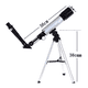 thumbnail image 3 of Telescopio Astronómico Monocular 60x Zoom F36050 Plateado, 3 of 3