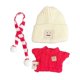 thumbnail image 3 of Conjunto De Suéter Y Bufanda Para Muñecas En Miniatura, Gorro Y Bufanda Para Muñecas De Peluche, Colgante Para Muñecas De Niña, Conjunto De Suéter Rojo Para Muñecas, 3 of 3