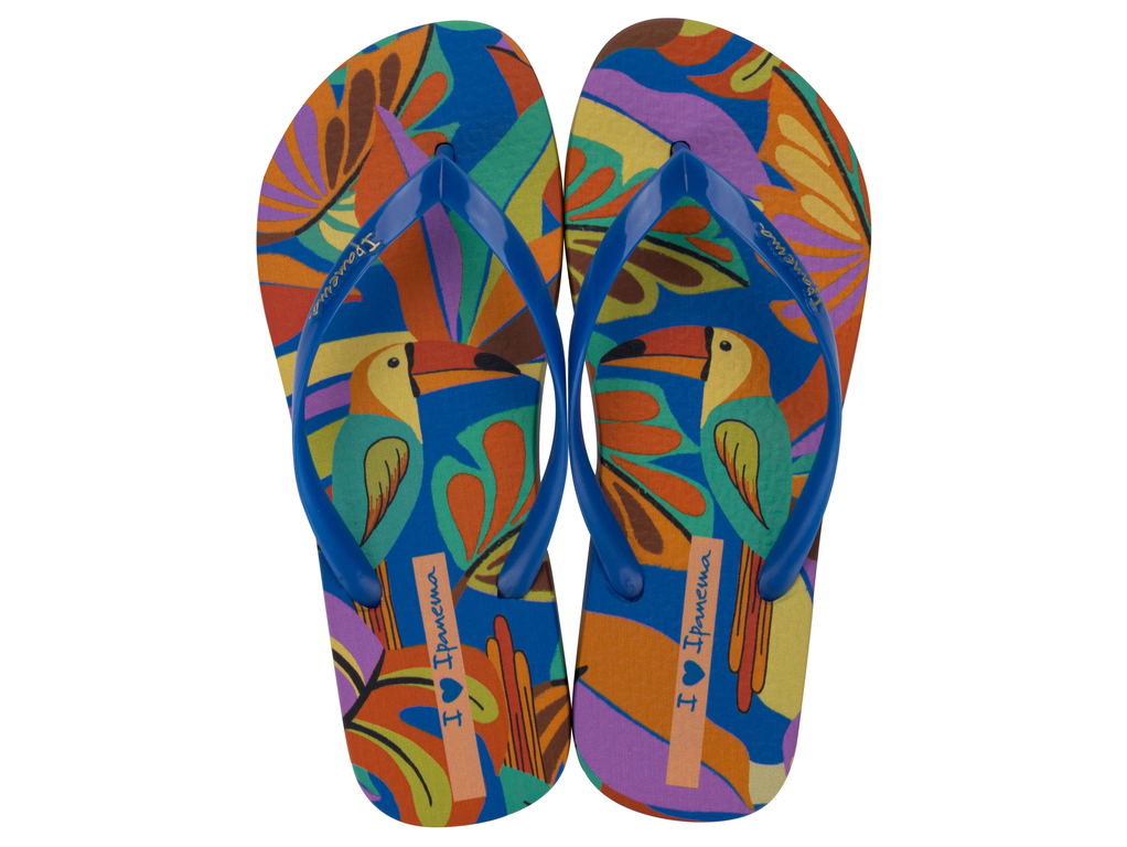 Sandalia Mujer Azul/Amarillo Xodo Ipanema