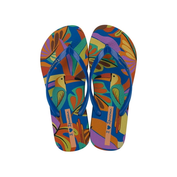 Sandalia Mujer Azul/Amarillo Xodo Ipanema
