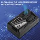 thumbnail image 4 of Cargador de batería Fancy Buying UC18YSFL para Hitachi 14.4V-18V, 4 of 7