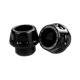 thumbnail image 1 of Deslizadores Universales Del Marco De La Horquilla Delantera De La Motocicleta Accesorio Resistente CNC Aluminio Negro, 1 of 5