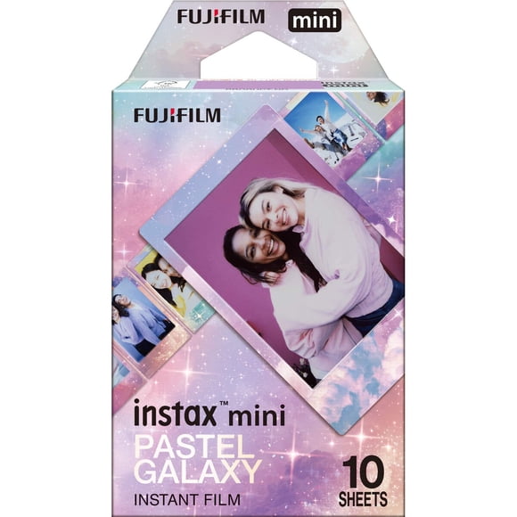 Película Instax Mini Fujifilm Pastel Galaxy 10 Fotos