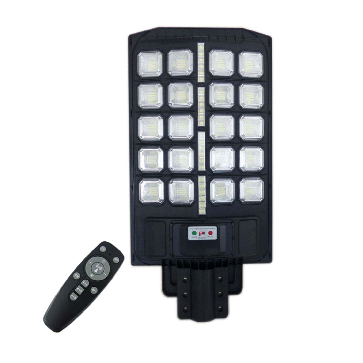 Importclick - Foco Solar 576 Led 24 Placas 600 Watts Sensor
