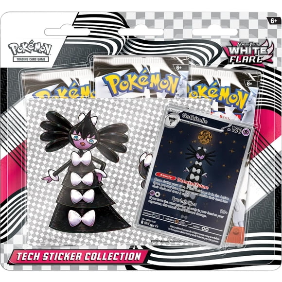 CARTAS POKEMON WHITE FLARE - TECH STICKER COLLECTION INGLES