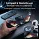 thumbnail image 5 of Luz coche ojos demonio solar inalámbrica USB-C recargable SUV camionetas, 5 of 8