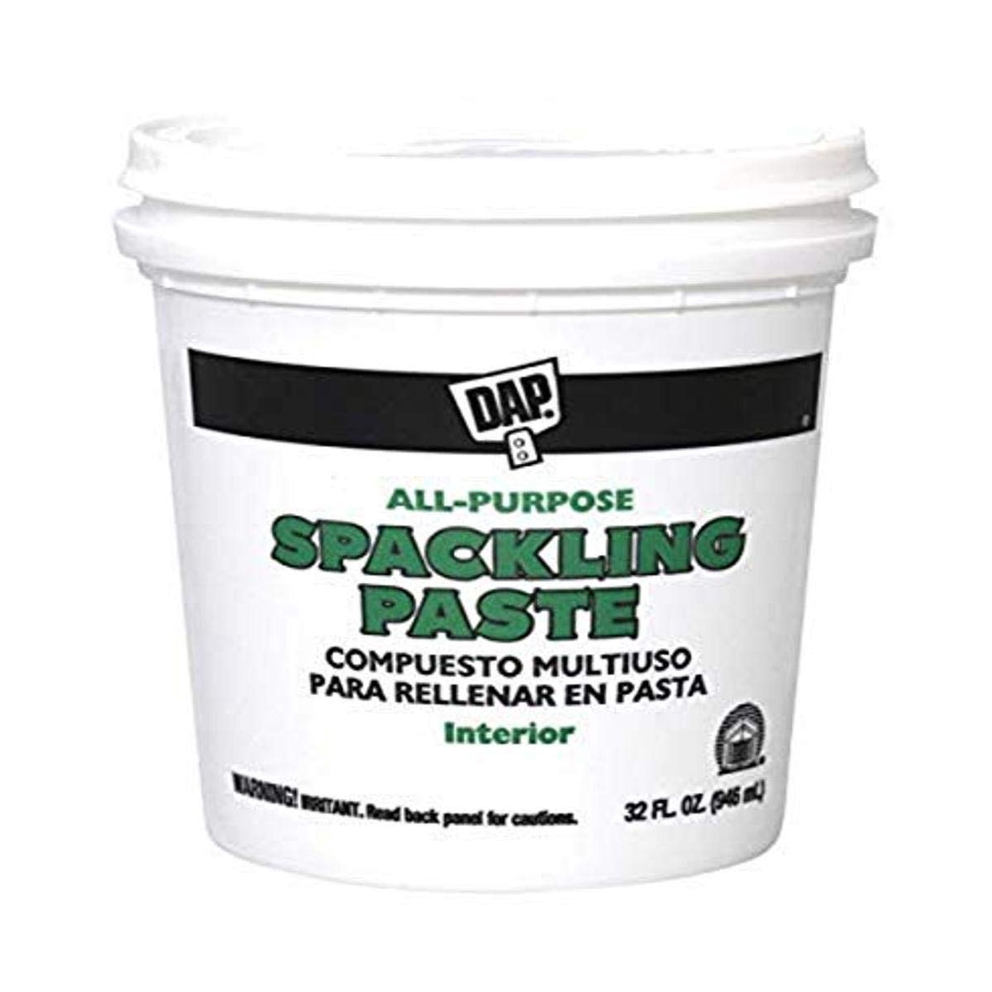 Pasta Para Espátulas Dap Phenopatch 10224 Para Interiores Y Exteriores, Color Blanco