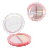 Genérico - Set 3 Iluminador Facial Rostro Polvo 2 Tonos Jhn