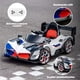 thumbnail image 4 of Auto Eléctrico Niños Deportivo Con Control Luces LED y Sonido Blanco, 4 of 6