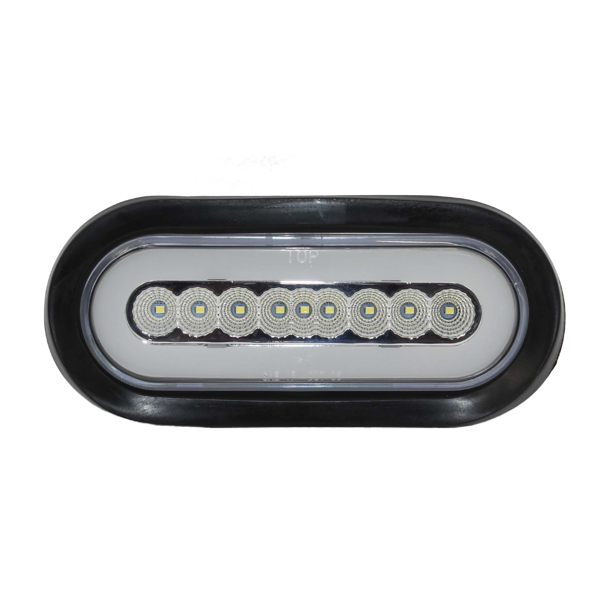 Gotek - Foco Ovalado Led Blanco Bi-volts Tipo Halo