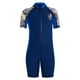 thumbnail image 3 of Traje De Baño Traje De Baño Natación Snorkel Niño Manga Corta Niños Niñas Surf Azul Y L, 3 of 5
