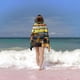 thumbnail image 2 of Subway Surfers Toalla de playa de secado rápido con diseño temático, regalo para mujeres y niñas, ideal para cumpleaños, fans, amantes de la música, uso en la playa o al aire libre, 78 × 160 cm, 2 of 6