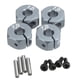 thumbnail image 4 of Adaptador De Cubo Hexagonal De Rueda De 4X12 Mm De 7 Mm De Espesor Para RC Car 1/10 Actualizaciones De Titanio, 4 of 5