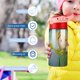 thumbnail image 5 of El PrincipitoBotella de Agua con Tapa Pop Top de Un Toque, Acero Inoxidable, a Prueba de Fugas, para Deportes, Botella Infantil rosa 12 oz, 5 of 6