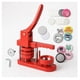 thumbnail image 1 of Maquina De Chapitas + 100 Unidades Chapitas + Cortador 58mm Rojo, 1 of 4