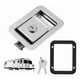 thumbnail image 3 of Chapa Con Llave Acero Inox Carro De Arrastre Casa Rodante Plateado, 3 of 3