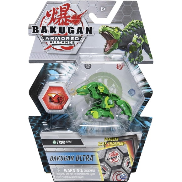 Bakugan Ultra Trox 3in Armored Alliance Coleccionable