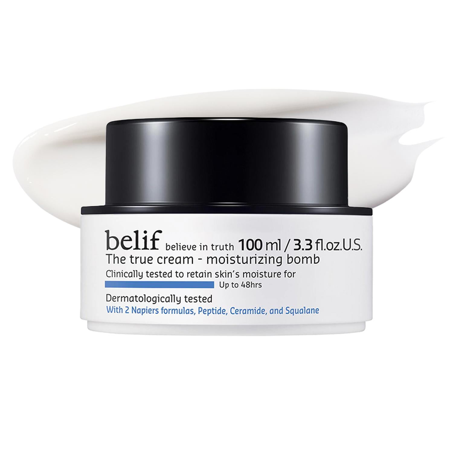 Crema Facial Hidratante Intensa Belif Moisturizing Bomb 50ml Blanco