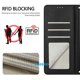 thumbnail image 5 of Funda tipo cartera FOXDOCK para Ulefone Note 19 con soporte, ranuras, RFID, diseño de gato, 5 of 5