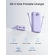thumbnail image 2 of Power Bank aonidi de 20000 mAh con cables integrados y enchufe de pared AC, 2 of 8