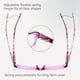 thumbnail image 4 of Gafas de Lectura Gaoye 1,5x Pack de 5 con Luz Azul para Mujeres, 4 of 8