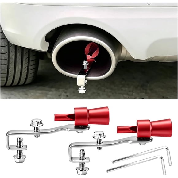 Silbato Turbo Zpana 2 piezas Aluminio 10.5 cm Escape Universal