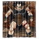 thumbnail image 1 of Cortina de ducha de Anime Dragon Ball Goku, juego de cortina de baño con ganchos, tamaño 66 x 72 pulgadas, 1 of 3