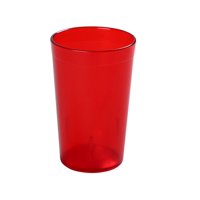 Vaso Yanco Pt-005R De Plástico Rojo, 150 Ml, Paquete De 72