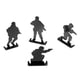 thumbnail image 4 of 4 Uds. De Objetivos De Práctica De Tiro De Metal, Objetivo De Plinking, Soldados Similares A Humanos, 4 of 5